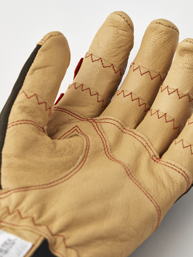 Hestra Ergo Grip Active Glove in Deep Forest/Natural Brown-4